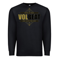 Black volbeat wake up baby Premium Sweatshirt - linhVisuals