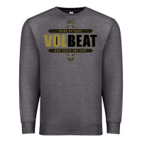 Charcoal Heather volbeat wake up baby Premium Sweatshirt - linhVisuals