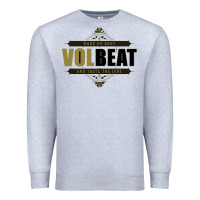 Heather Grey volbeat wake up baby Premium Sweatshirt - linhVisuals