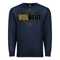 Navy volbeat wake up baby Premium Sweatshirt - linhVisuals