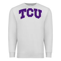 Dove Grey Texas Christian University Premium Sweatshirt - linhVisuals