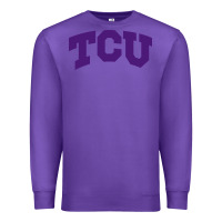 Purple Texas Christian University Premium Sweatshirt - linhVisuals