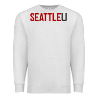 Oatmeal Heather Seattle University Premium Sweatshirt - linhVisuals