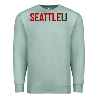Seafoam Seattle University Premium Sweatshirt - linhVisuals