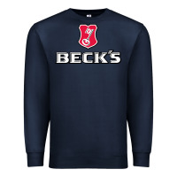 Navy we all are beck Premium Sweatshirt - linhVisuals