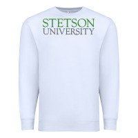 White Stetson University Premium Sweatshirt - linhVisuals