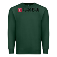 Sports Green Temple University Premium Sweatshirt - linhVisuals