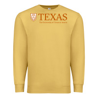 Antique Gold The University of Texas Austin Premium Sweatshirt - linhVisuals