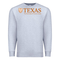 Heather Grey The University of Texas Austin Premium Sweatshirt - linhVisuals