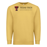 Antique Gold Texas Tech University Premium Sweatshirt - linhVisuals