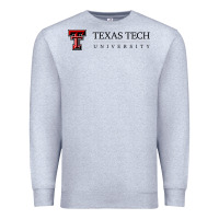 Heather Grey Texas Tech University Premium Sweatshirt - linhVisuals