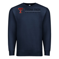Navy Texas Tech University Premium Sweatshirt - linhVisuals