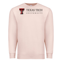 Pale Pink Texas Tech University Premium Sweatshirt - linhVisuals