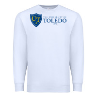 White The University of Toledo Premium Sweatshirt - linhVisuals