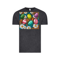 Vintage Black Easter Eggs Tumbler Vintage Tee - BundleAndBundleShop