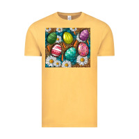 Vintage Mustard Easter Eggs Tumbler Vintage Tee - BundleAndBundleShop
