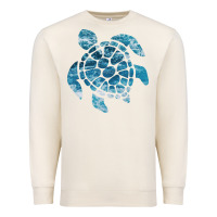 Sandshell ocean sea turtle Premium Sweatshirt - linhVisuals