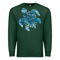 Sports Green ocean sea turtle Premium Sweatshirt - linhVisuals