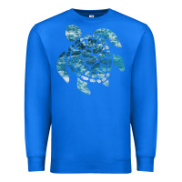 True Royal ocean sea turtle Premium Sweatshirt - linhVisuals