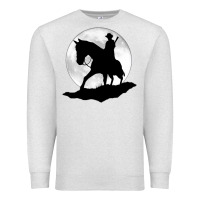 Oatmeal Heather red dead redemption Premium Sweatshirt - linhVisuals
