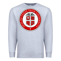 Heather Grey Texas Tech University Premium Sweatshirt - linhVisuals