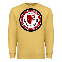 Antique Gold Stony Brook University Premium Sweatshirt - linhVisuals