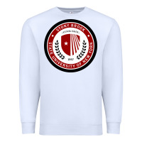 White Stony Brook University Premium Sweatshirt - linhVisuals