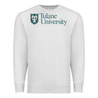 Oatmeal Heather Tulane University Premium Sweatshirt - linhVisuals