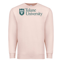Pale Pink Tulane University Premium Sweatshirt - linhVisuals