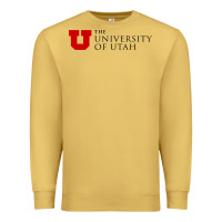 Antique Gold The University of Utah Premium Sweatshirt - linhVisuals