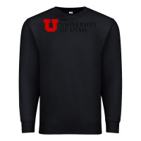 Black The University of Utah Premium Sweatshirt - linhVisuals