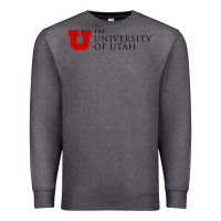 Charcoal Heather The University of Utah Premium Sweatshirt - linhVisuals