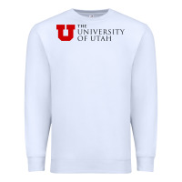 White The University of Utah Premium Sweatshirt - linhVisuals