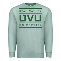 Seafoam Utah Valley University Premium Sweatshirt - linhVisuals
