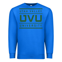 True Royal Utah Valley University Premium Sweatshirt - linhVisuals