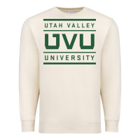 Sandshell Utah Valley University Premium Sweatshirt - linhVisuals