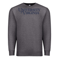 Charcoal Heather University of Virginia Premium Sweatshirt - linhVisuals