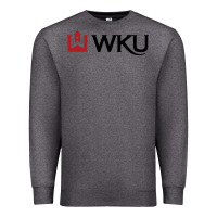Charcoal Heather Western Kentucky University Premium Sweatshirt - linhVisuals
