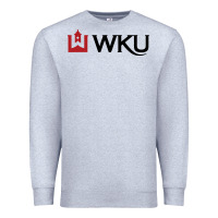 Heather Grey Western Kentucky University Premium Sweatshirt - linhVisuals