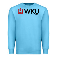Ocean Blue Western Kentucky University Premium Sweatshirt - linhVisuals
