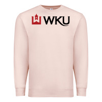 Pale Pink Western Kentucky University Premium Sweatshirt - linhVisuals