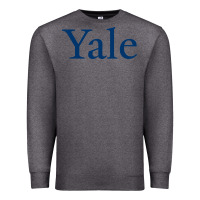 Charcoal Heather Yale University Premium Sweatshirt - linhVisuals