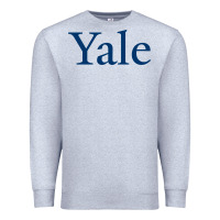 Heather Grey Yale University Premium Sweatshirt - linhVisuals