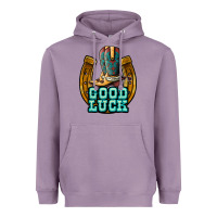 Lavender good luck Heavyweight Hoodie - JahusDesignShop