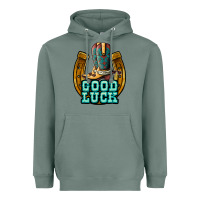 Sage good luck Heavyweight Hoodie - JahusDesignShop