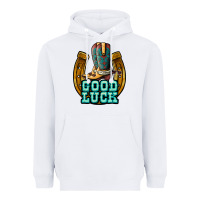 White good luck Heavyweight Hoodie - JahusDesignShop