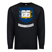 Black Yale University Premium Sweatshirt - linhVisuals