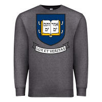 Charcoal Heather Yale University Premium Sweatshirt - linhVisuals