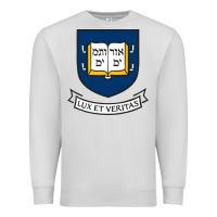 Dove Grey Yale University Premium Sweatshirt - linhVisuals