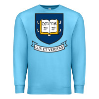 Ocean Blue Yale University Premium Sweatshirt - linhVisuals